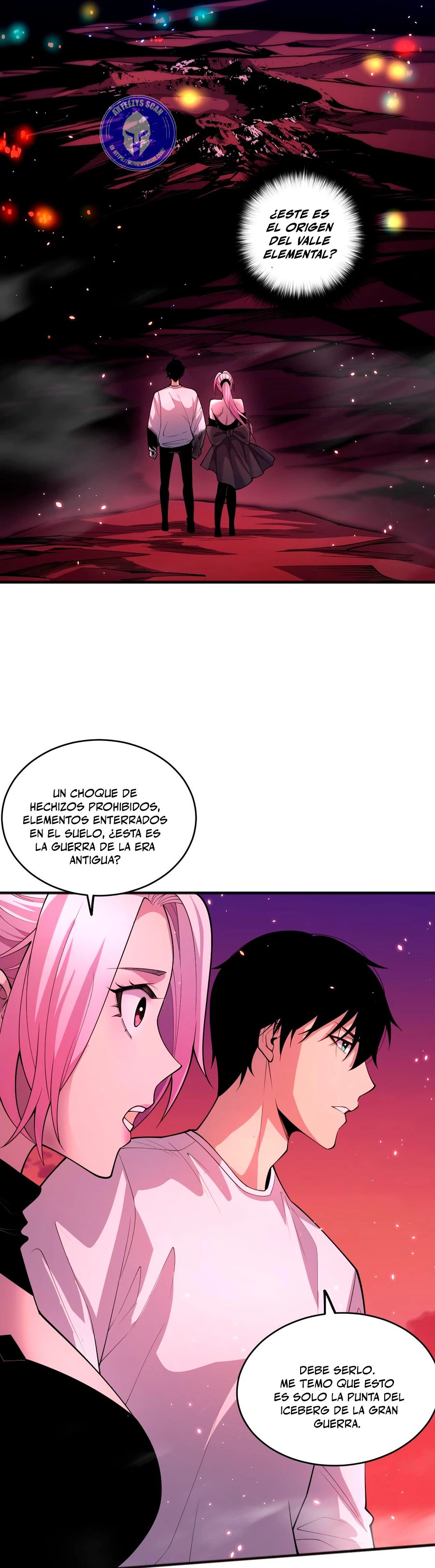 ¡Nigromante¡, ¡Yo soy la plaga! > Capitulo 59 > Page 261