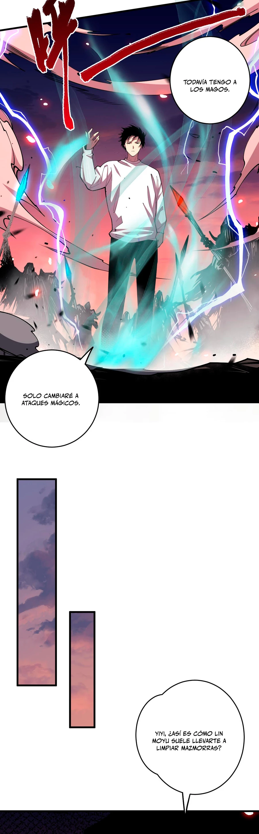 ¡Nigromante¡, ¡Yo soy la plaga! > Capitulo 66 > Page 351