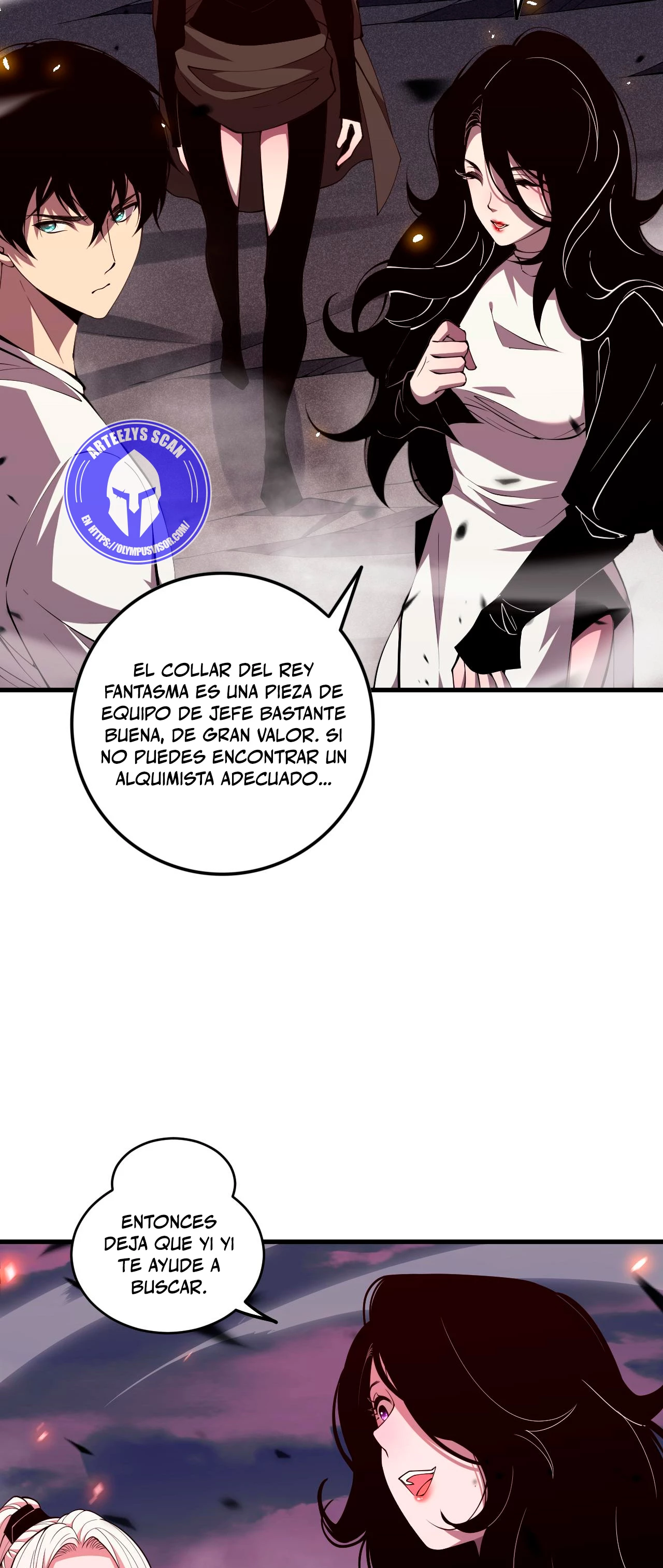 ¡Nigromante¡, ¡Yo soy la plaga! > Capitulo 67 > Page 111
