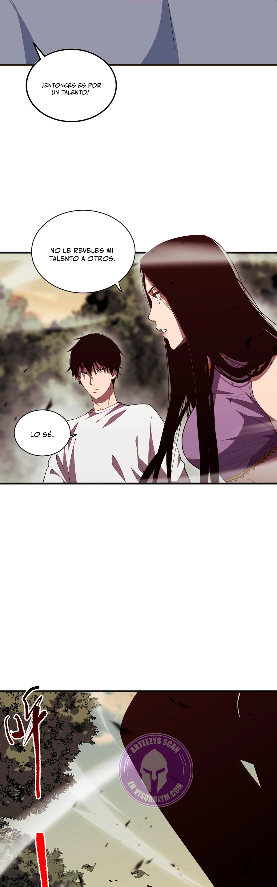 ¡Nigromante¡, ¡Yo soy la plaga! > Capitulo 70 > Page 111