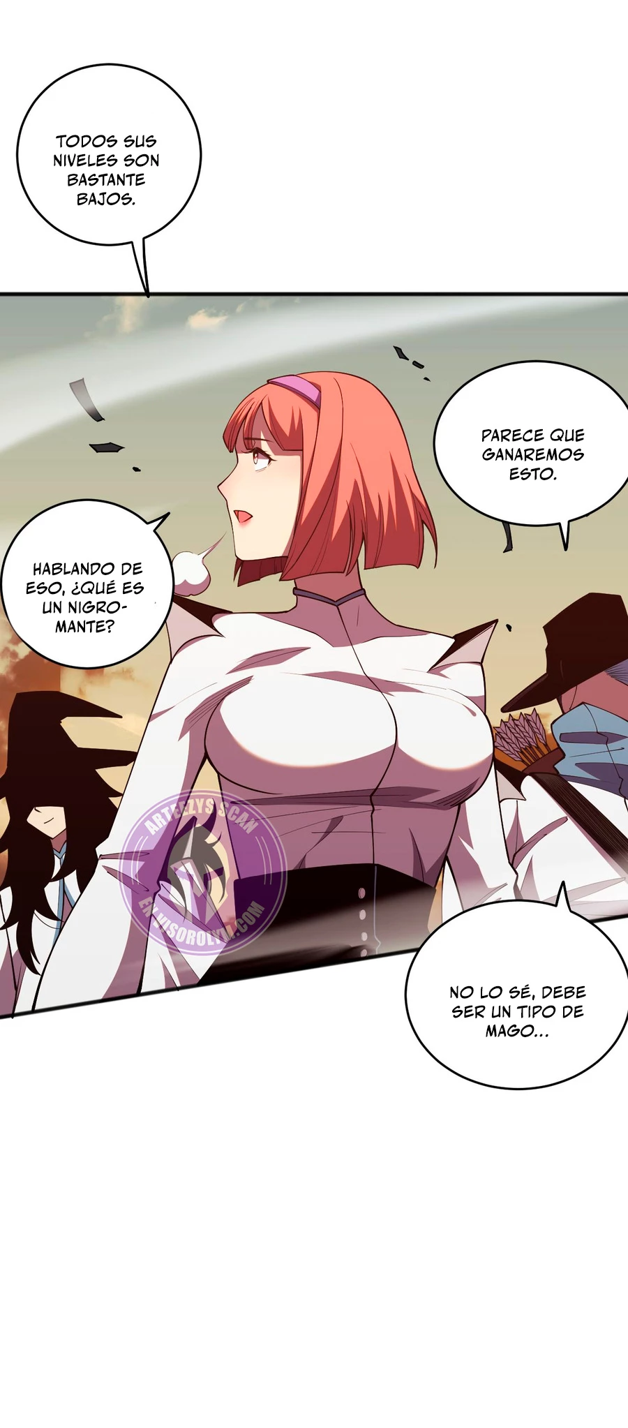 ¡Nigromante¡, ¡Yo soy la plaga! > Capitulo 70 > Page 311