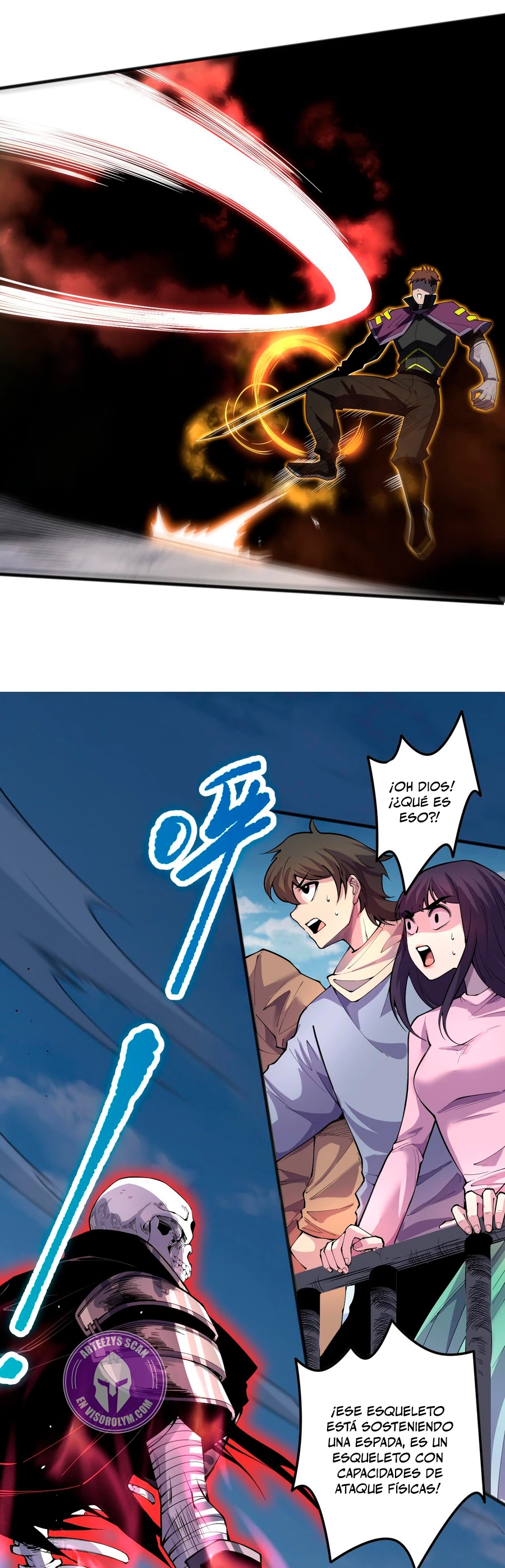 ¡Nigromante¡, ¡Yo soy la plaga! > Capitulo 73 > Page 111