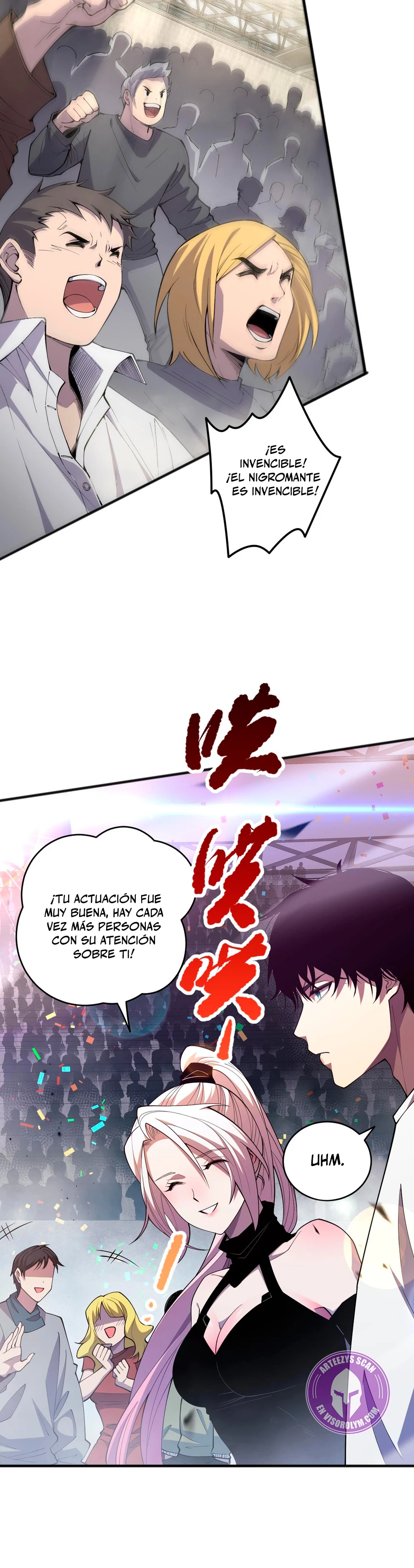 ¡Nigromante¡, ¡Yo soy la plaga! > Capitulo 73 > Page 321