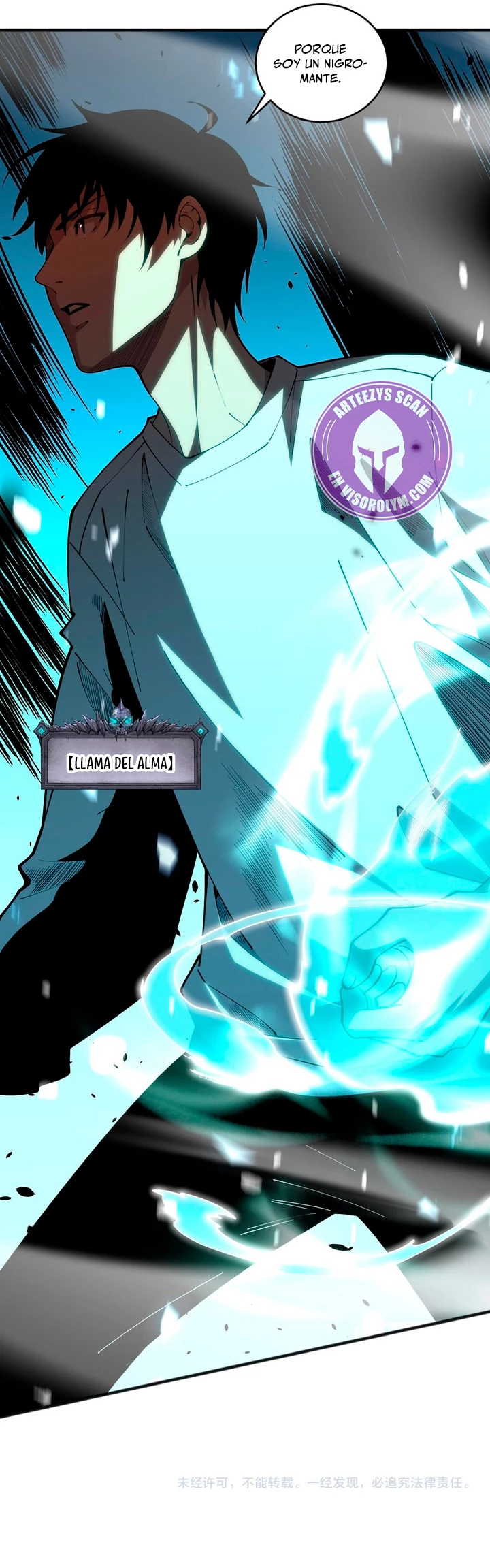 ¡Nigromante¡, ¡Yo soy la plaga! > Capitulo 74 > Page 411