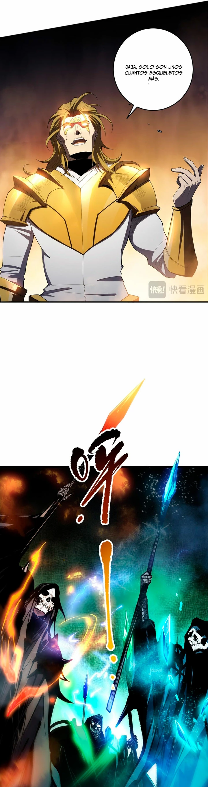 ¡Nigromante¡, ¡Yo soy la plaga! > Capitulo 76 > Page 111