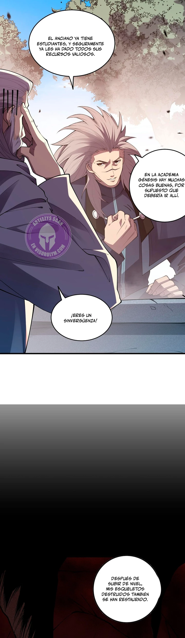 ¡Nigromante¡, ¡Yo soy la plaga! > Capitulo 92 > Page 321