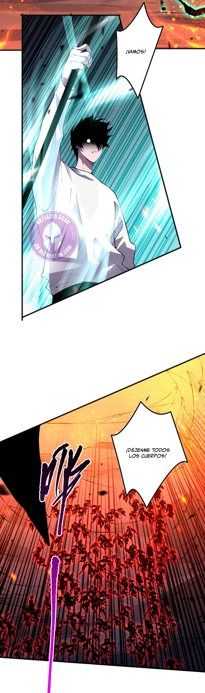 ¡Nigromante¡, ¡Yo soy la plaga! > Capitulo 92 > Page 341