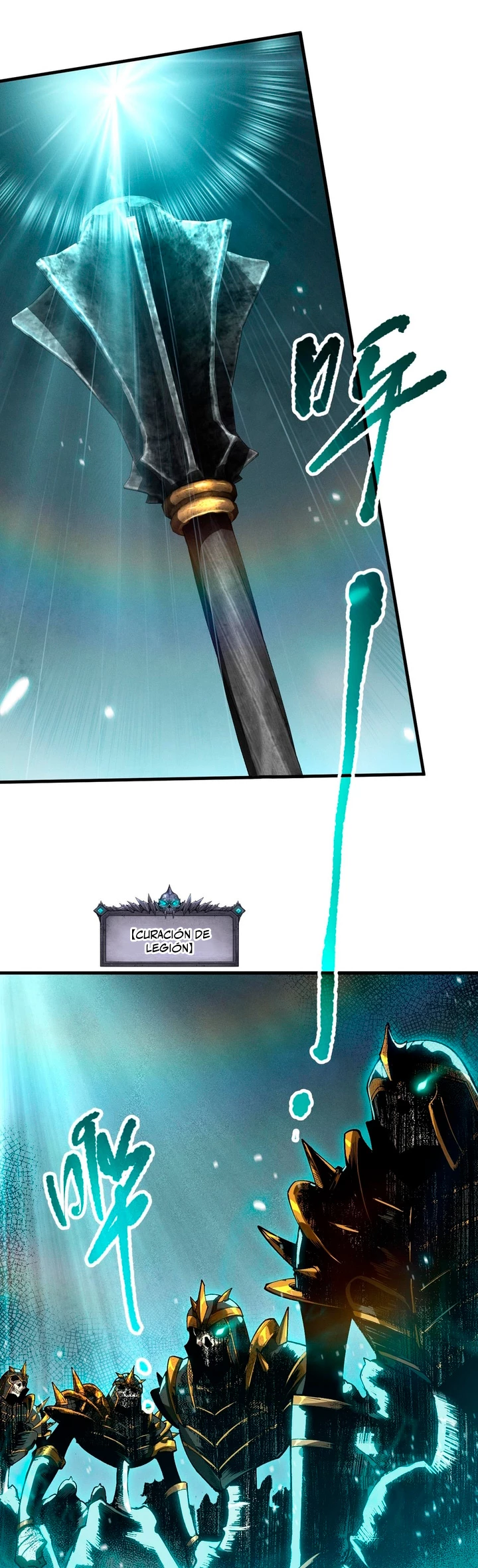 ¡Nigromante¡, ¡Yo soy la plaga! > Capitulo 100 > Page 111