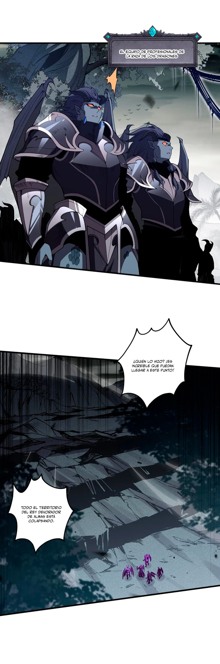 ¡Nigromante¡, ¡Yo soy la plaga! > Capitulo 100 > Page 351