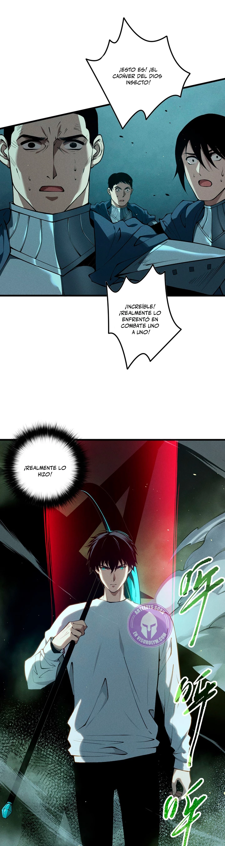 ¡Nigromante¡, ¡Yo soy la plaga! > Capitulo 107 > Page 341