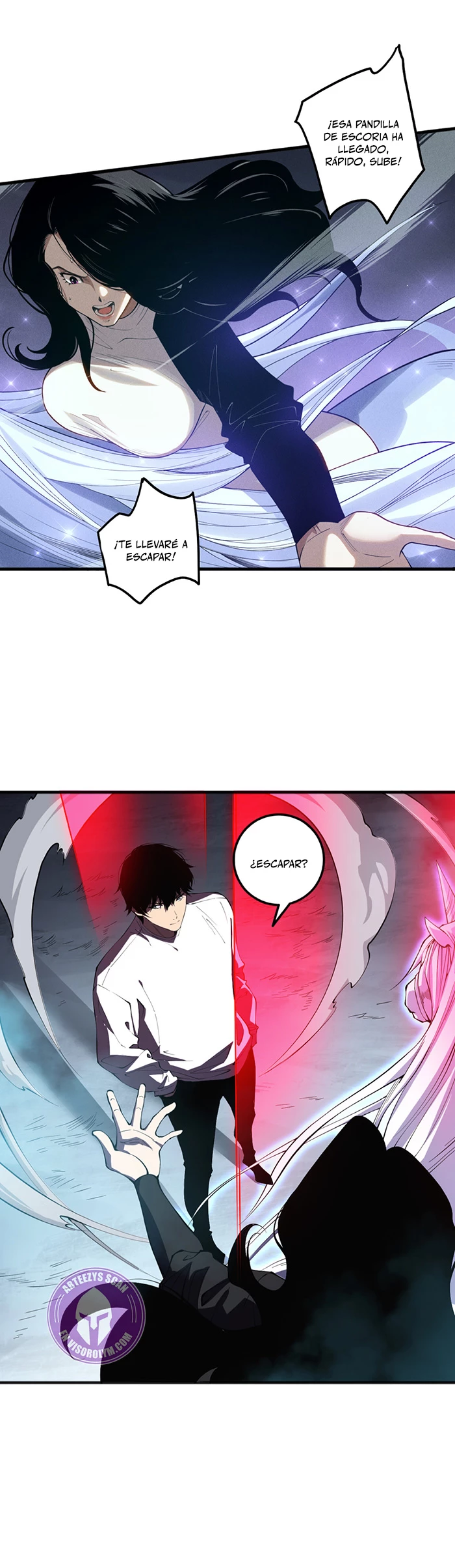 ¡Nigromante¡, ¡Yo soy la plaga! > Capitulo 108 > Page 321