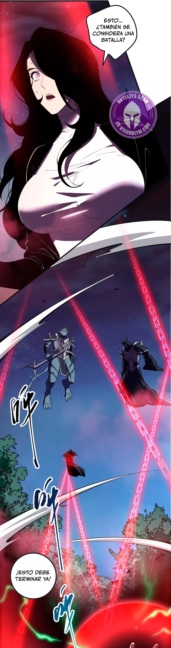 ¡Nigromante¡, ¡Yo soy la plaga! > Capitulo 109 > Page 351