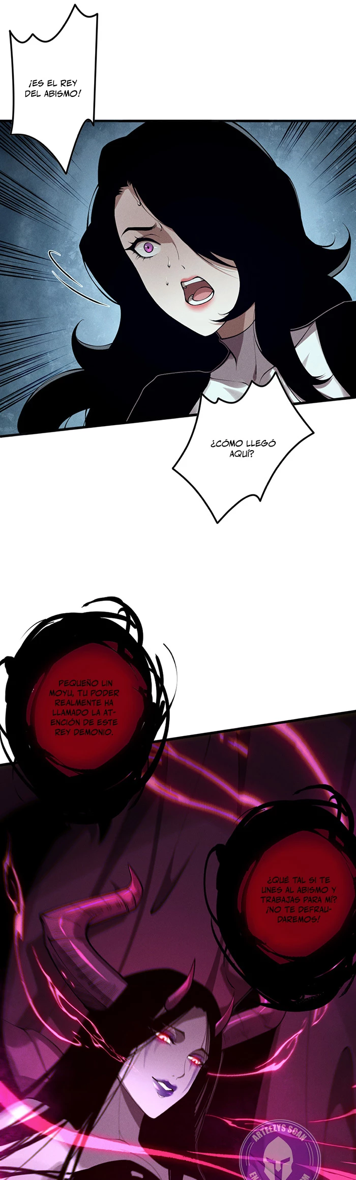 ¡Nigromante¡, ¡Yo soy la plaga! > Capitulo 110 > Page 101