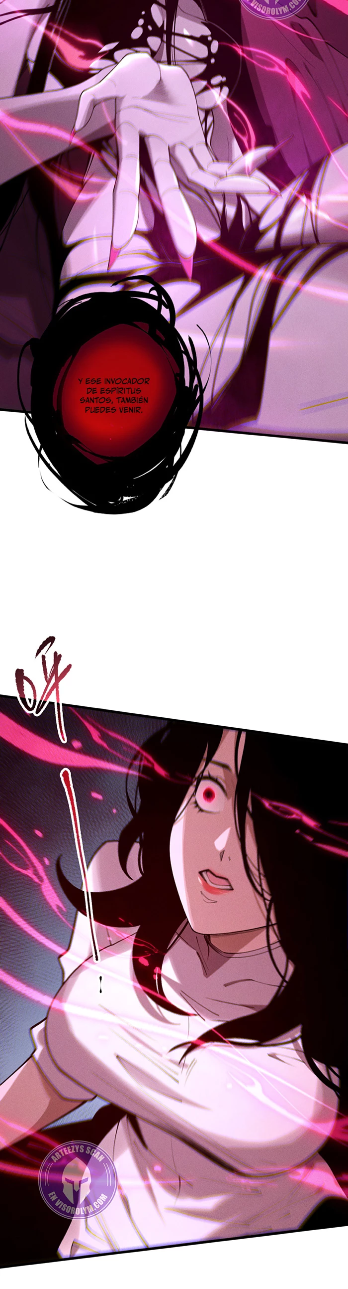 ¡Nigromante¡, ¡Yo soy la plaga! > Capitulo 110 > Page 111