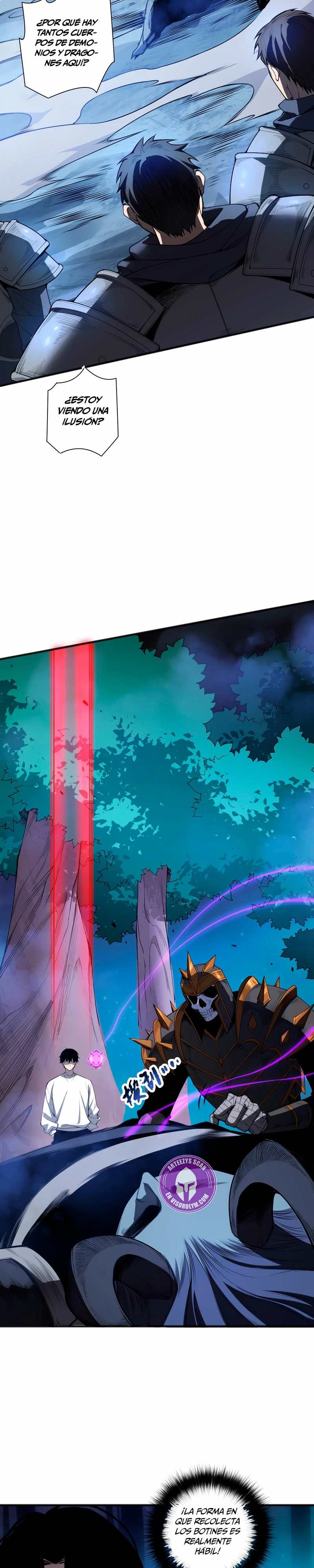 ¡Nigromante¡, ¡Yo soy la plaga! > Capitulo 112 > Page 121