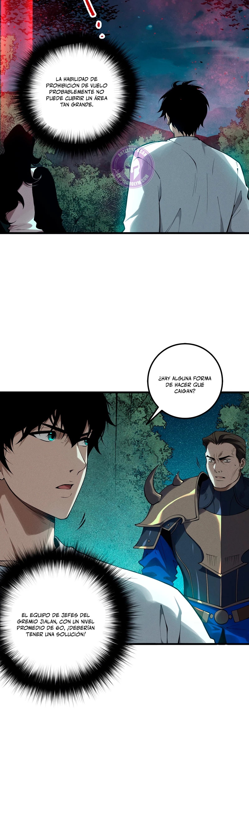 ¡Nigromante¡, ¡Yo soy la plaga! > Capitulo 114 > Page 111