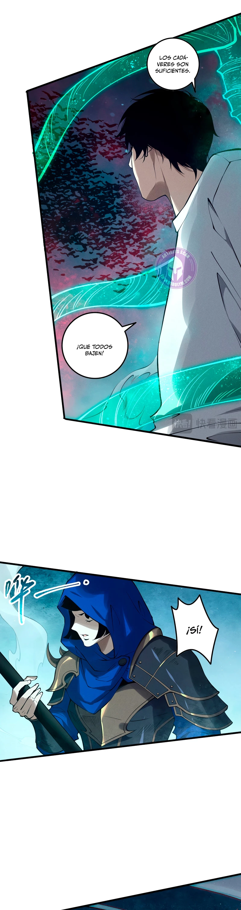 ¡Nigromante¡, ¡Yo soy la plaga! > Capitulo 114 > Page 361