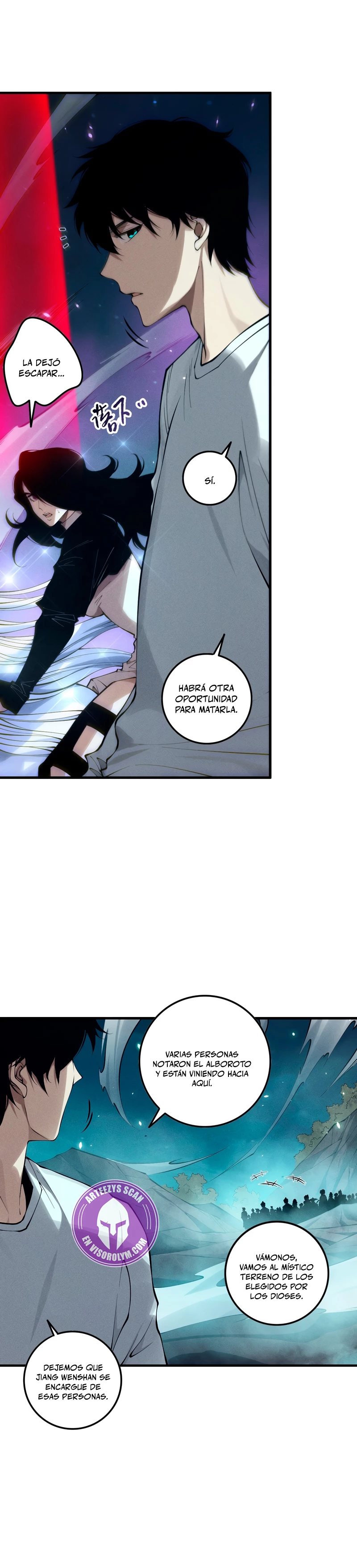 ¡Nigromante¡, ¡Yo soy la plaga! > Capitulo 116 > Page 261