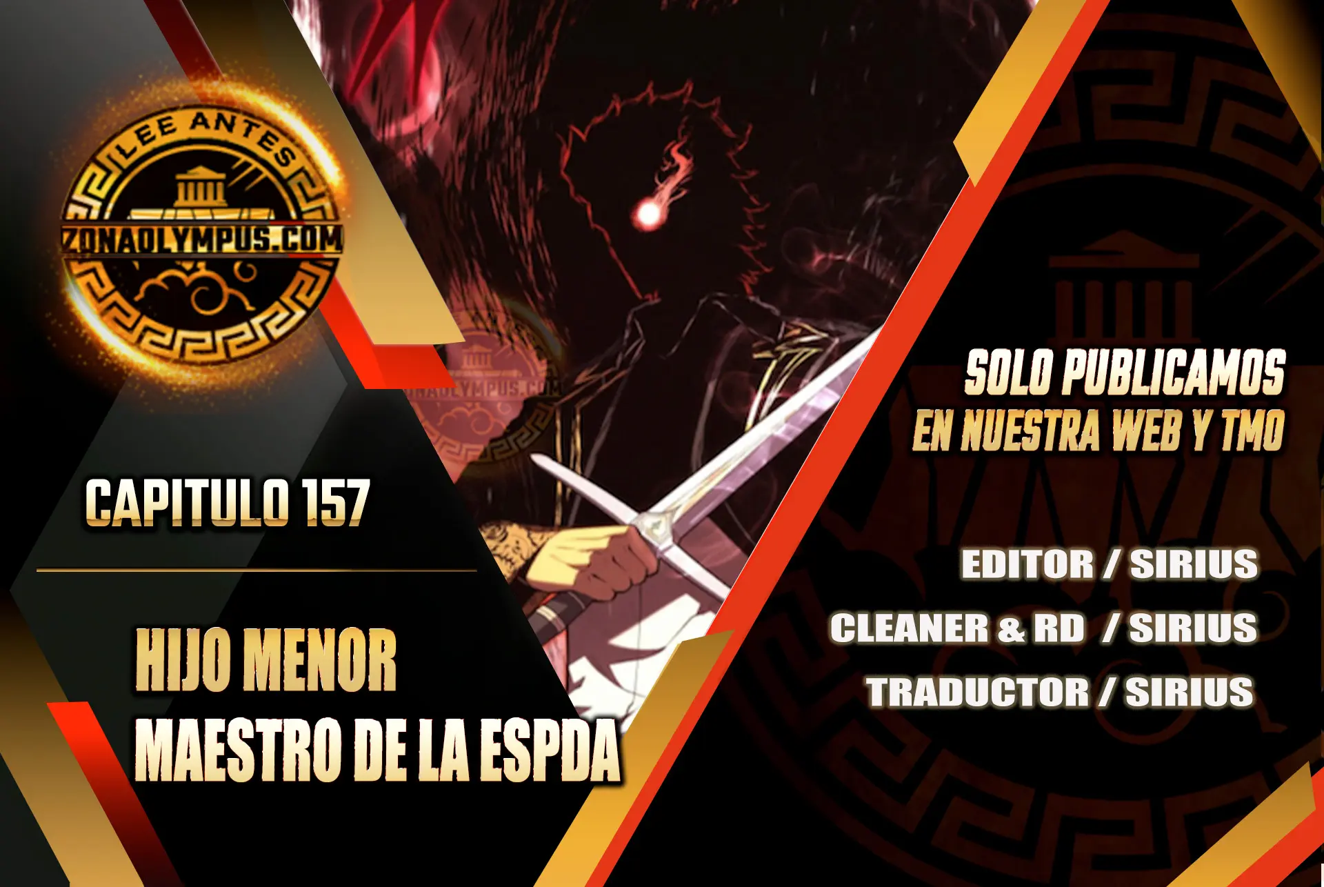 El hijo menor del maestro de la espada > Capitulo 157 > Page 01