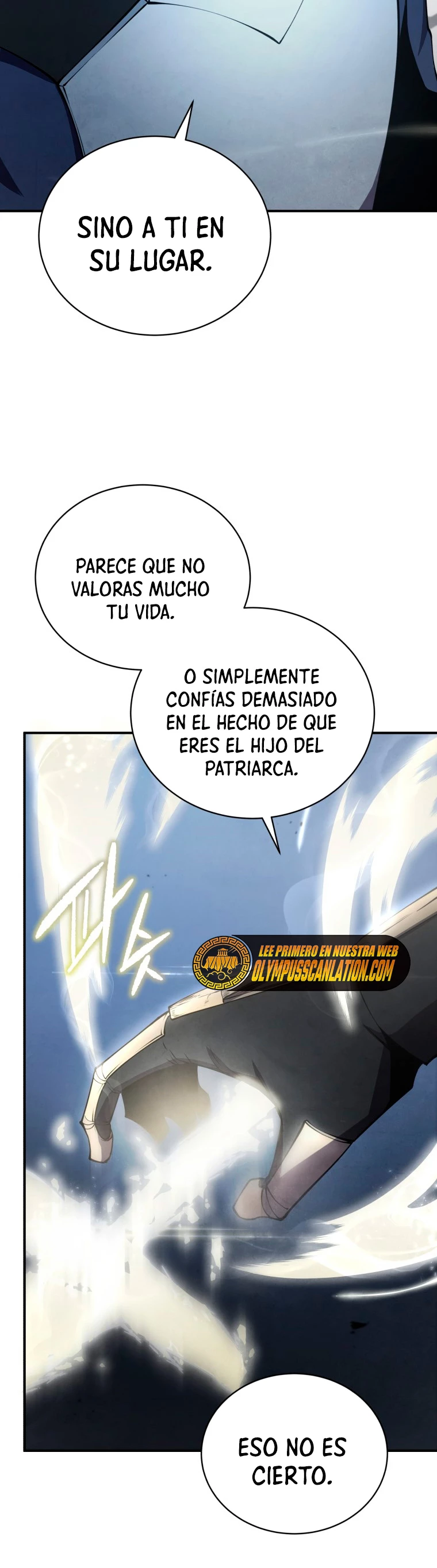 El hijo menor del maestro de la espada > Capitulo 21 > Page 111