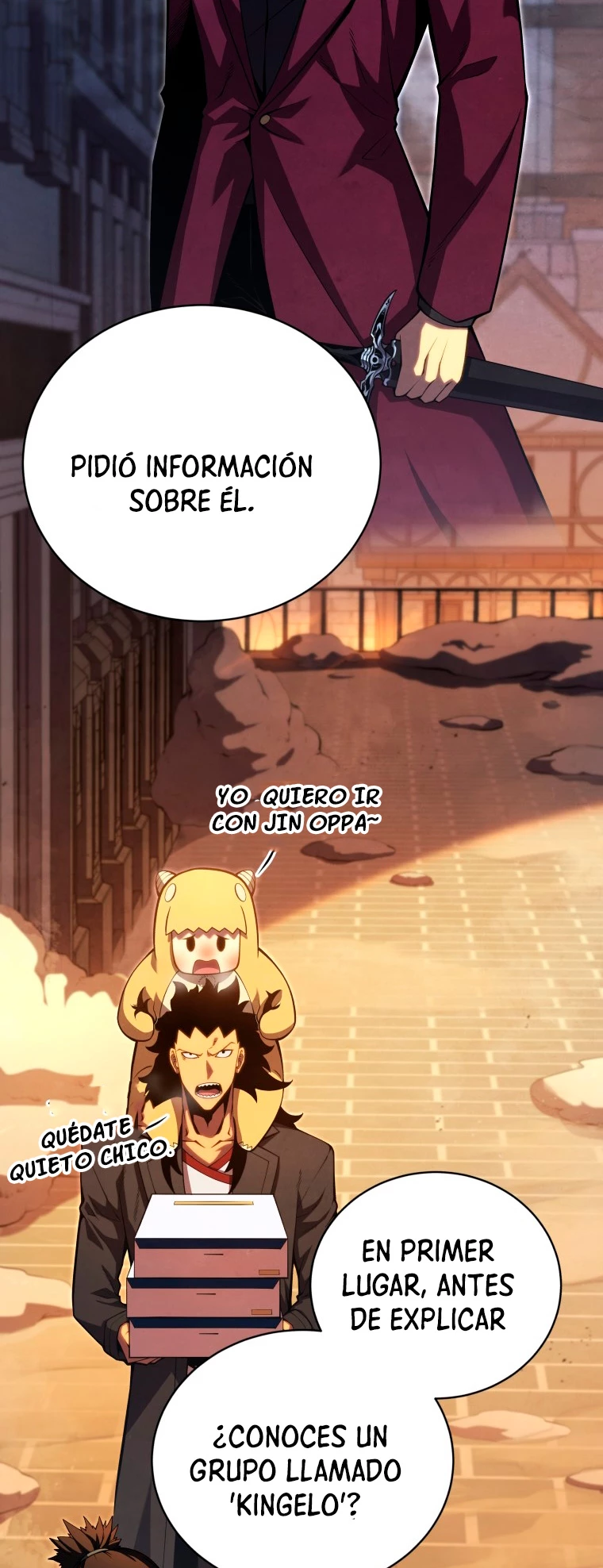 El hijo menor del maestro de la espada > Capitulo 63 > Page 251