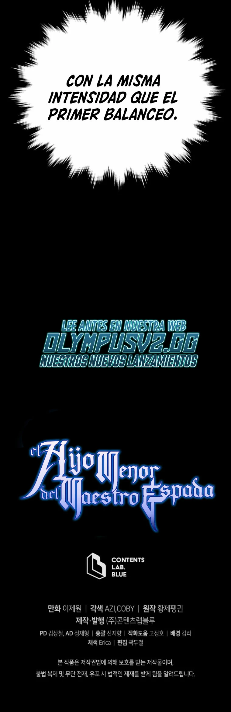 El hijo menor del maestro de la espada > Capitulo 85 > Page 701