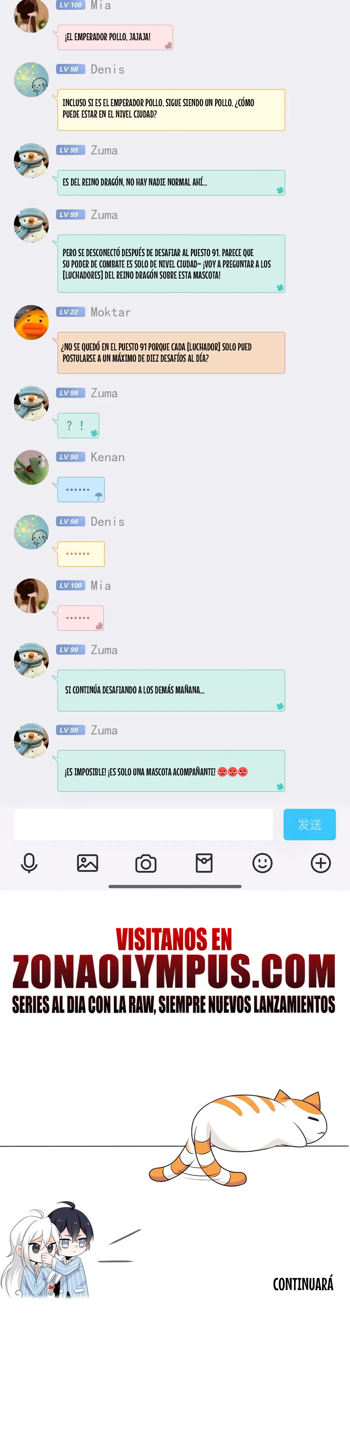 El hombre mas fuerte del manicomio > Capitulo 302 > Page 261