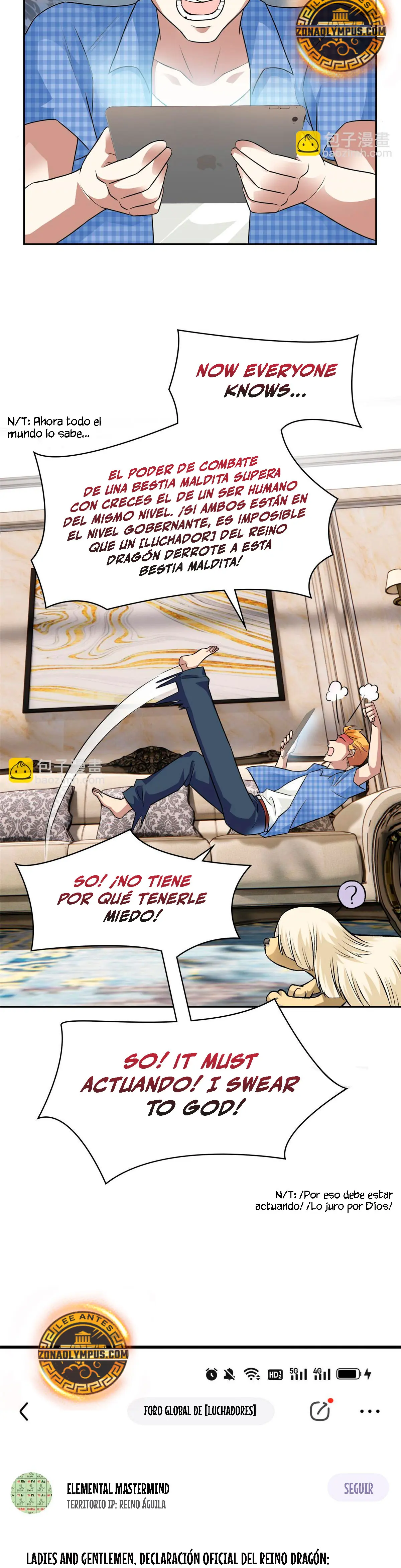 El hombre mas fuerte del manicomio > Capitulo 312 > Page 91