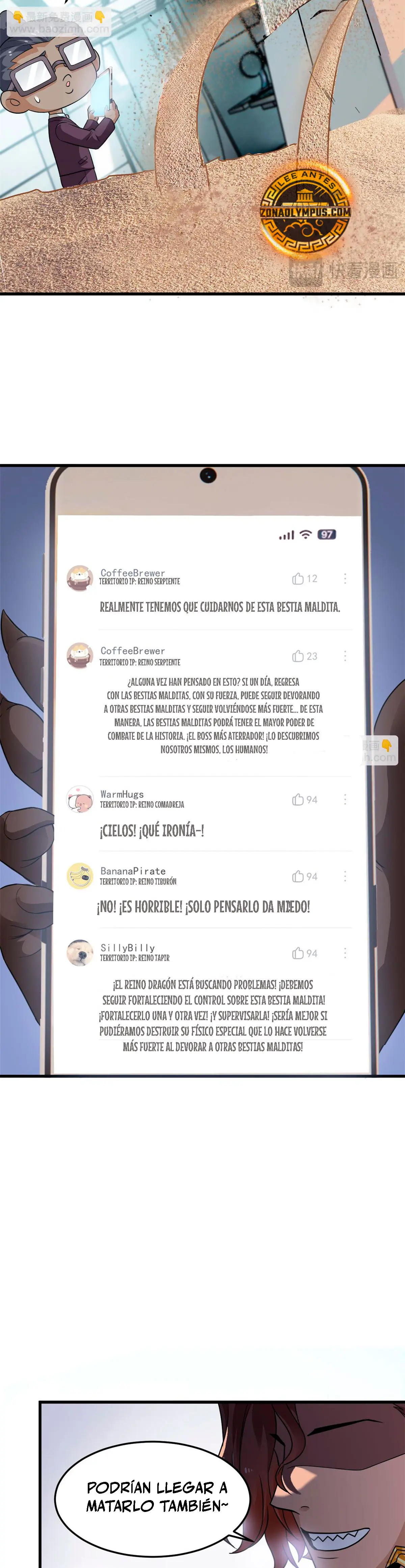 El hombre mas fuerte del manicomio > Capitulo 313 > Page 141