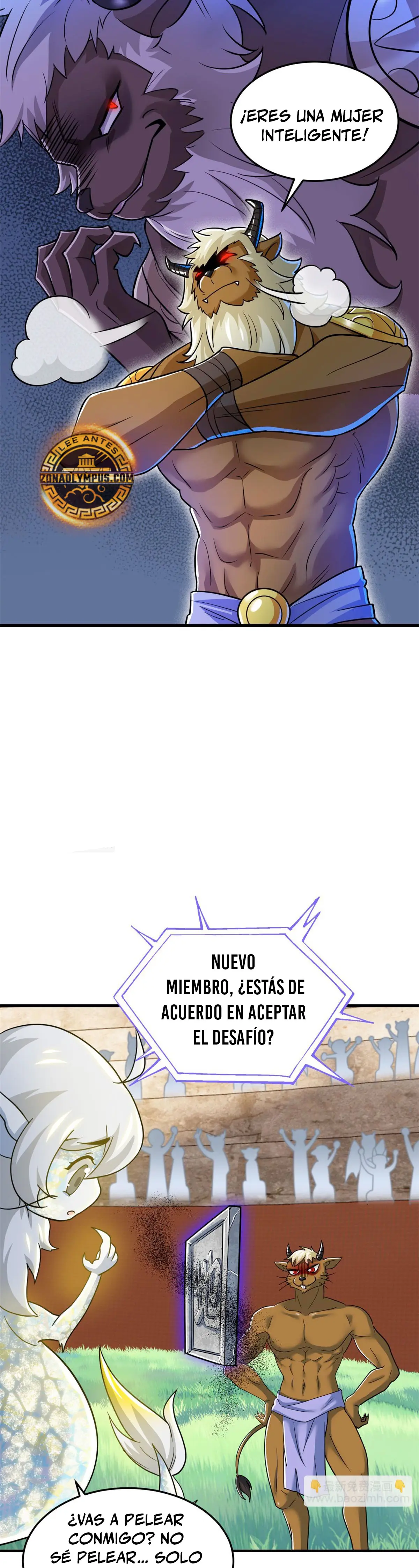 El hombre mas fuerte del manicomio > Capitulo 333 > Page 111