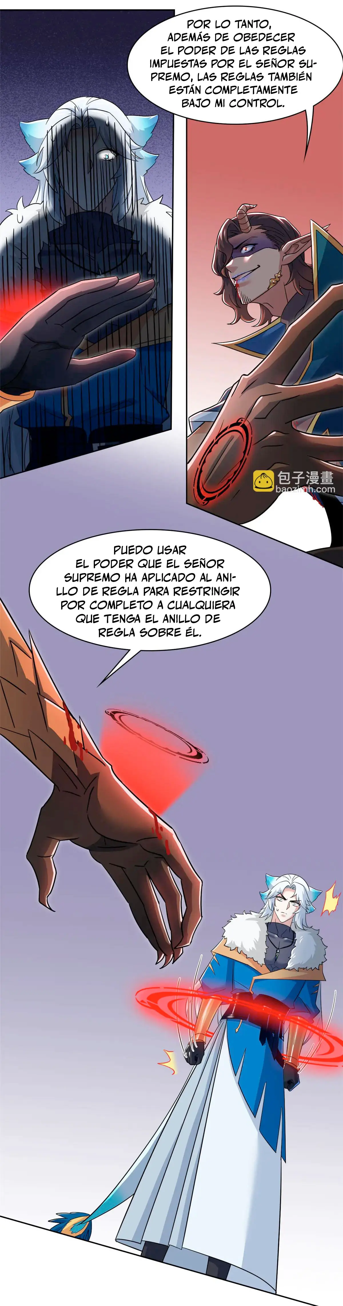 El hombre mas fuerte del manicomio > Capitulo 345 > Page 321