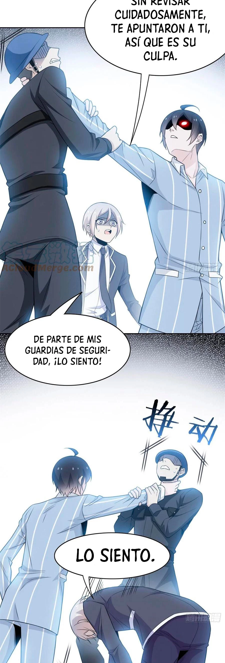 El hombre mas fuerte del manicomio > Capitulo 54 > Page 151