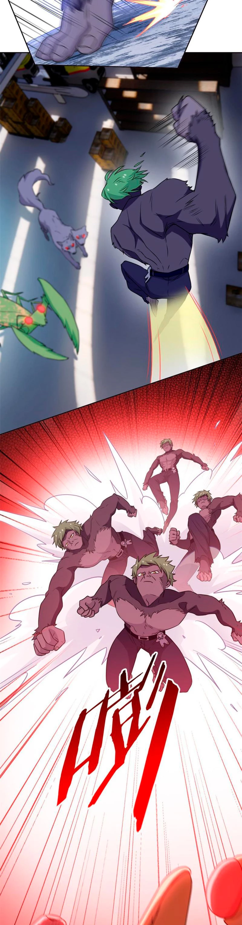 El hombre mas fuerte del manicomio > Capitulo 92 > Page 111