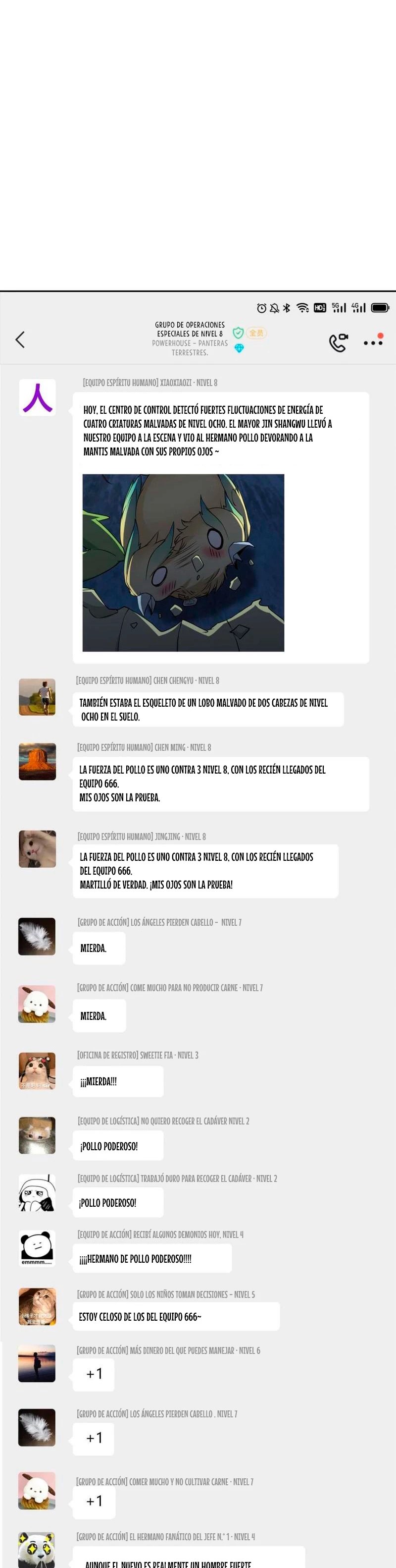 El hombre mas fuerte del manicomio > Capitulo 94 > Page 131