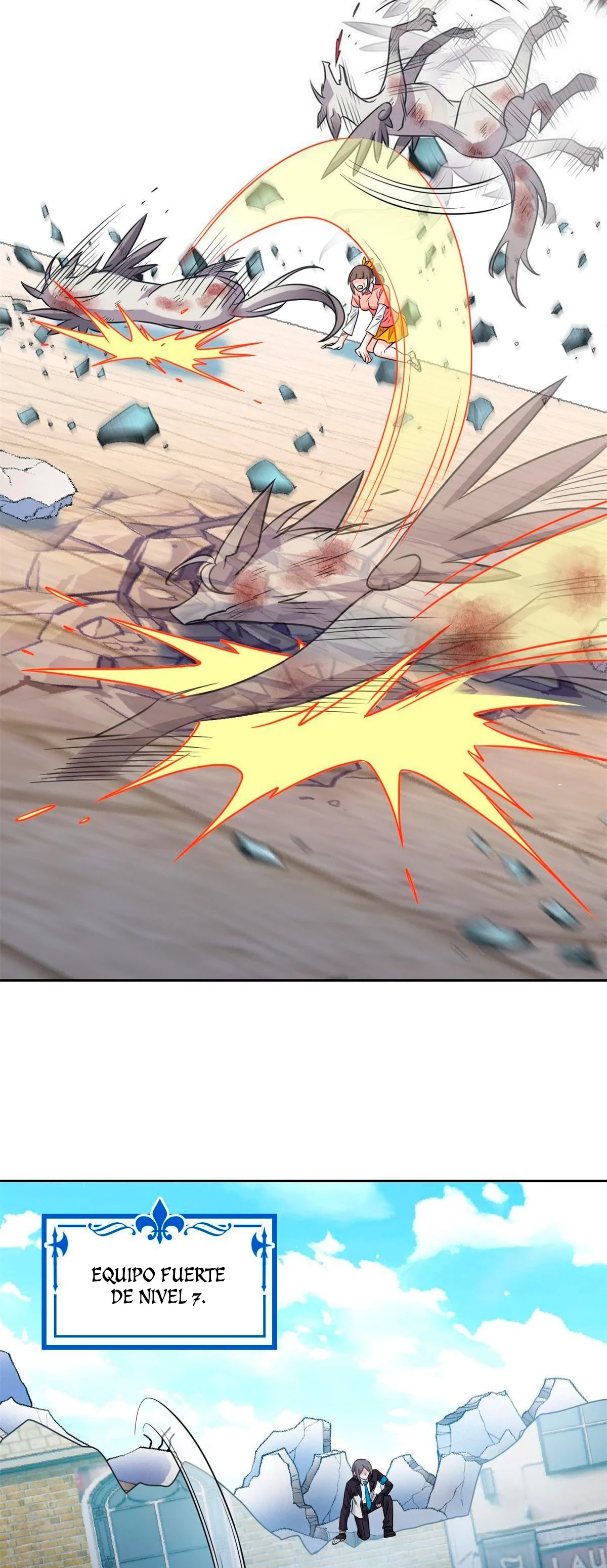 El hombre mas fuerte del manicomio > Capitulo 96 > Page 371