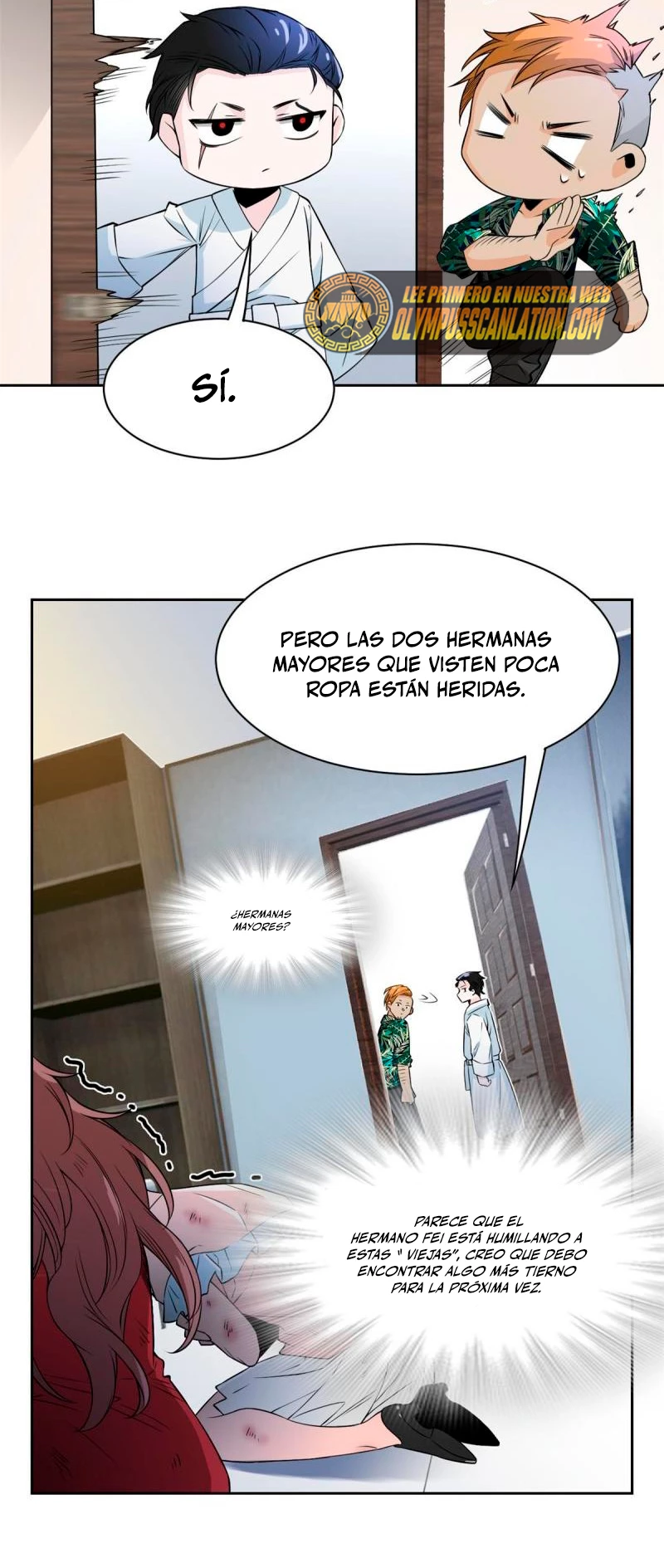 El hombre mas fuerte del manicomio > Capitulo 105 > Page 111