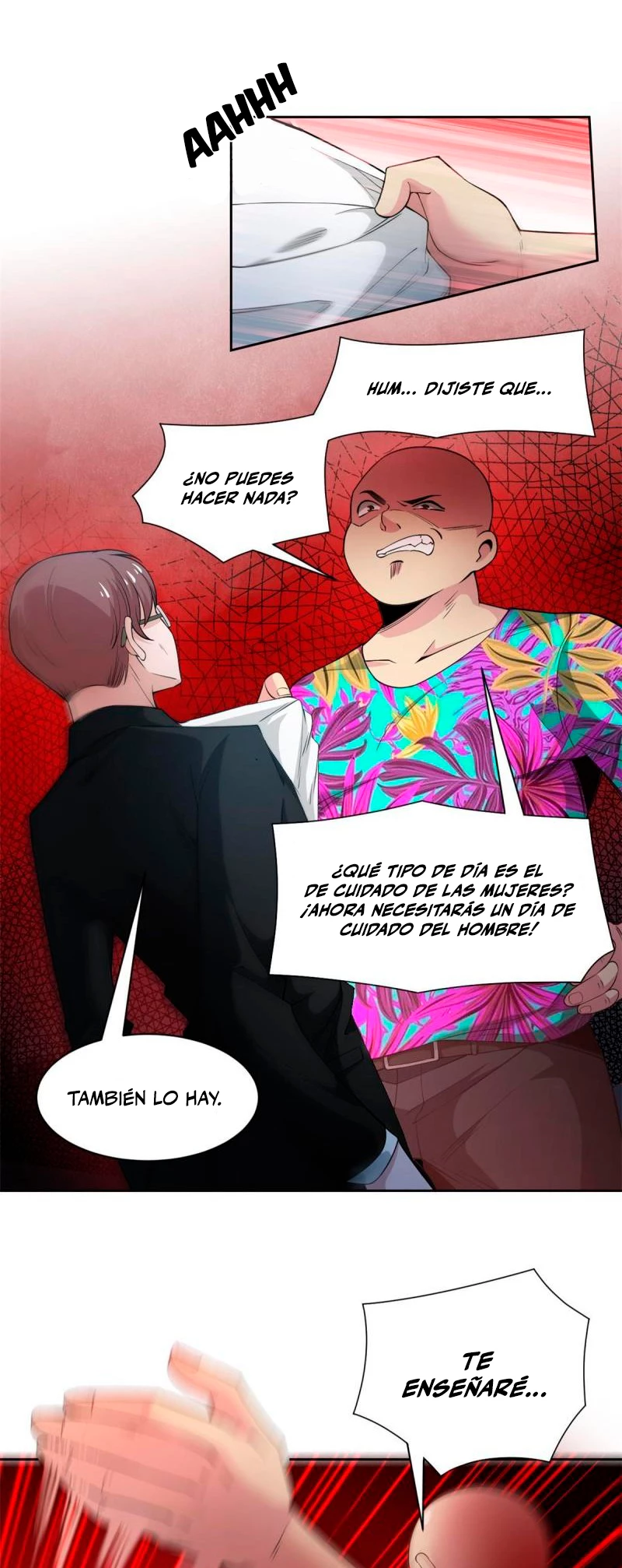 El hombre mas fuerte del manicomio > Capitulo 108 > Page 291