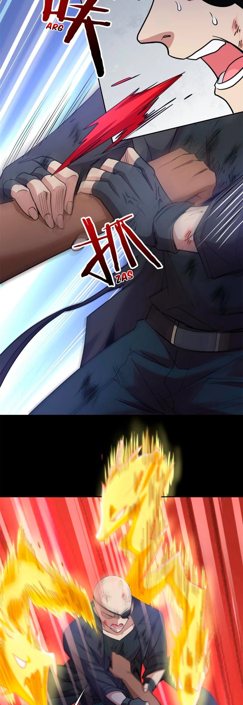 El hombre mas fuerte del manicomio > Capitulo 114 > Page 211