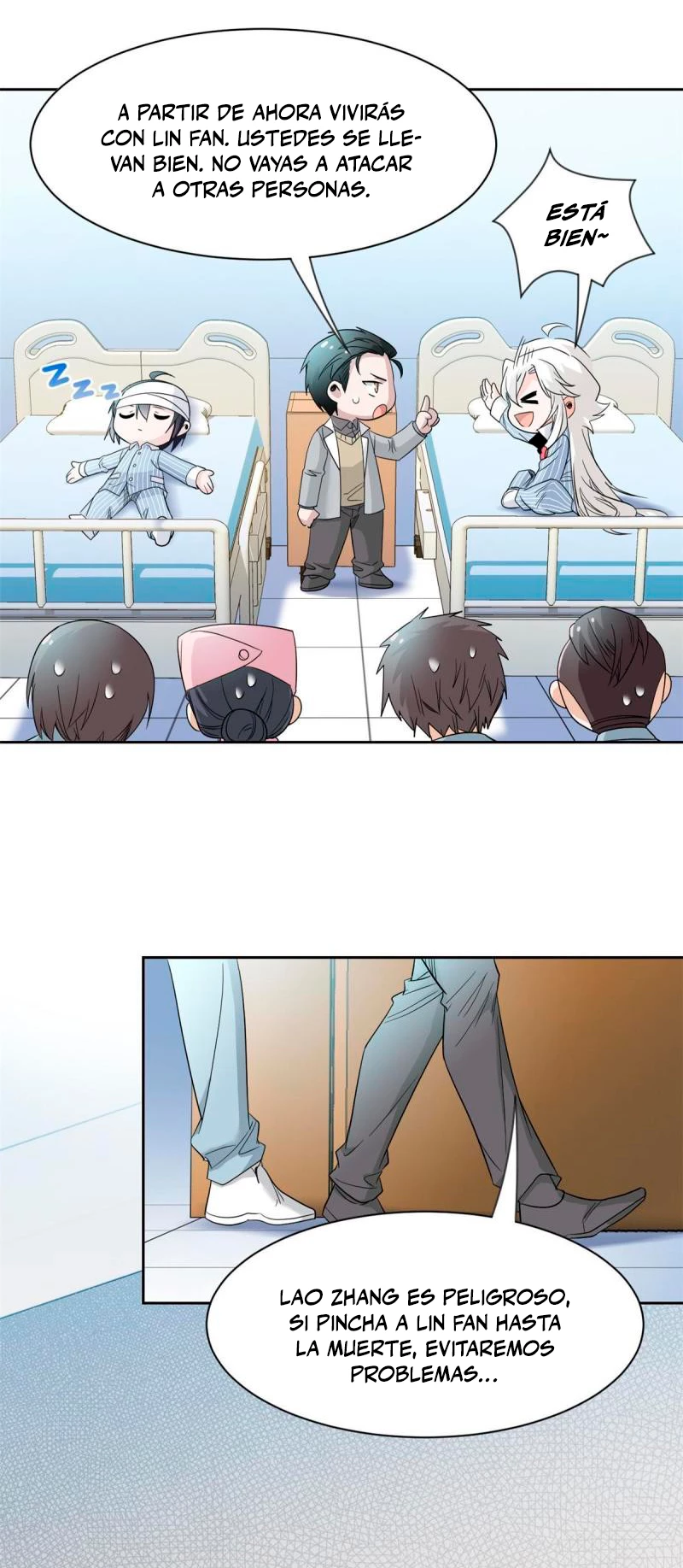 El hombre mas fuerte del manicomio > Capitulo 118 > Page 131