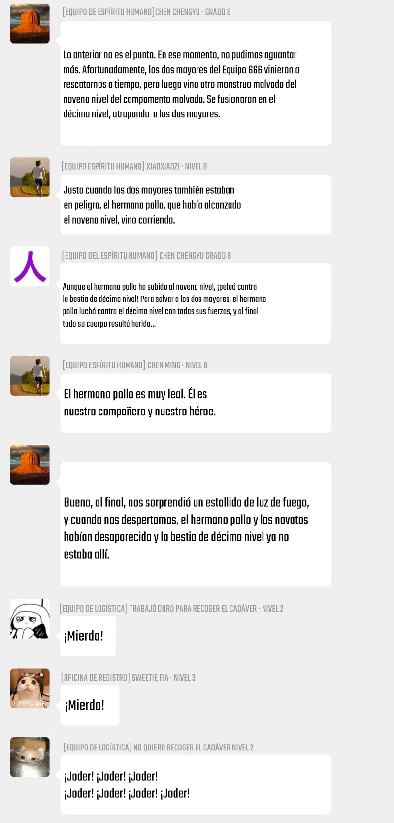 El hombre mas fuerte del manicomio > Capitulo 119 > Page 311