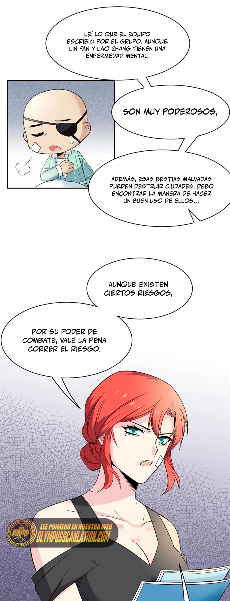 El hombre mas fuerte del manicomio > Capitulo 120 > Page 121