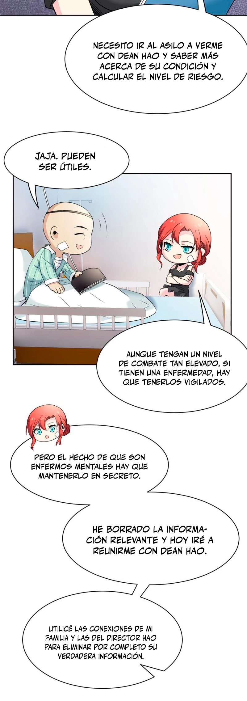 El hombre mas fuerte del manicomio > Capitulo 120 > Page 131