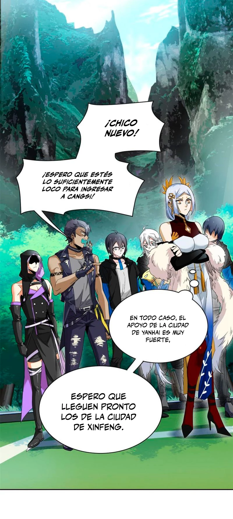 El hombre mas fuerte del manicomio > Capitulo 129 > Page 221