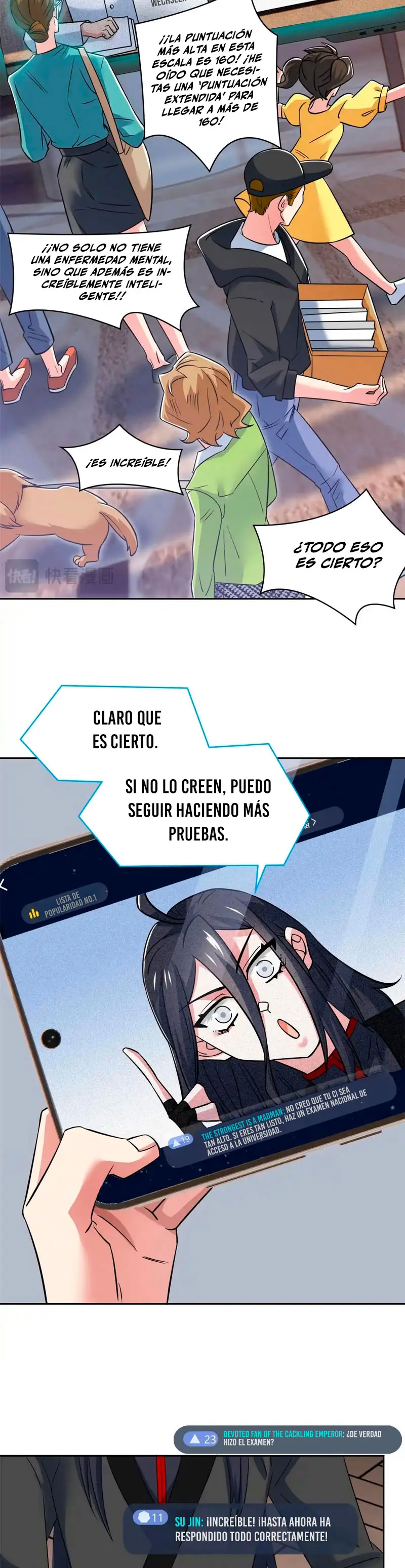 El hombre mas fuerte del manicomio > Capitulo 365 > Page 141