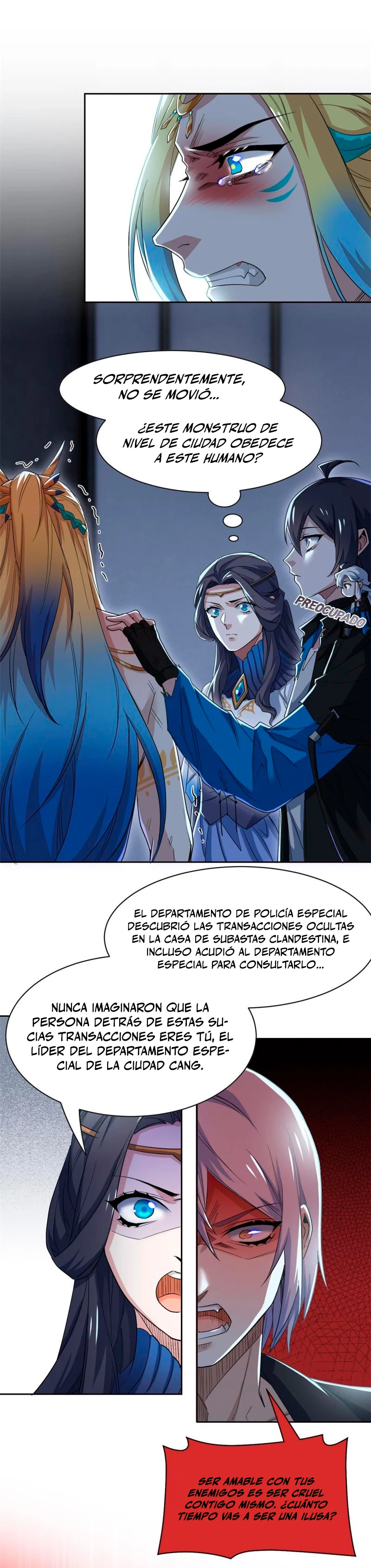 El hombre mas fuerte del manicomio > Capitulo 166 > Page 161