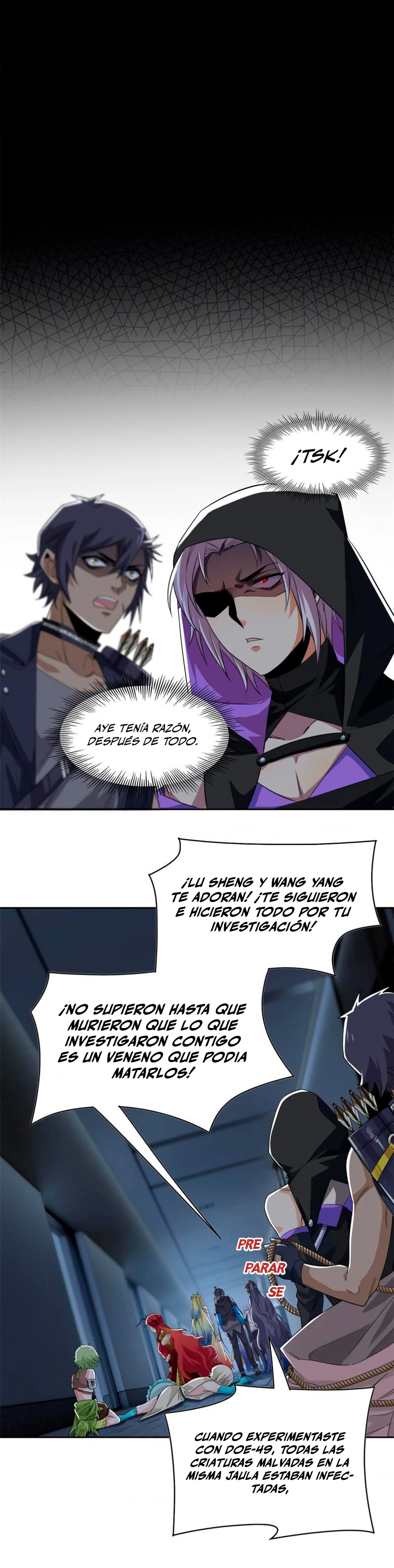 El hombre mas fuerte del manicomio > Capitulo 167 > Page 111