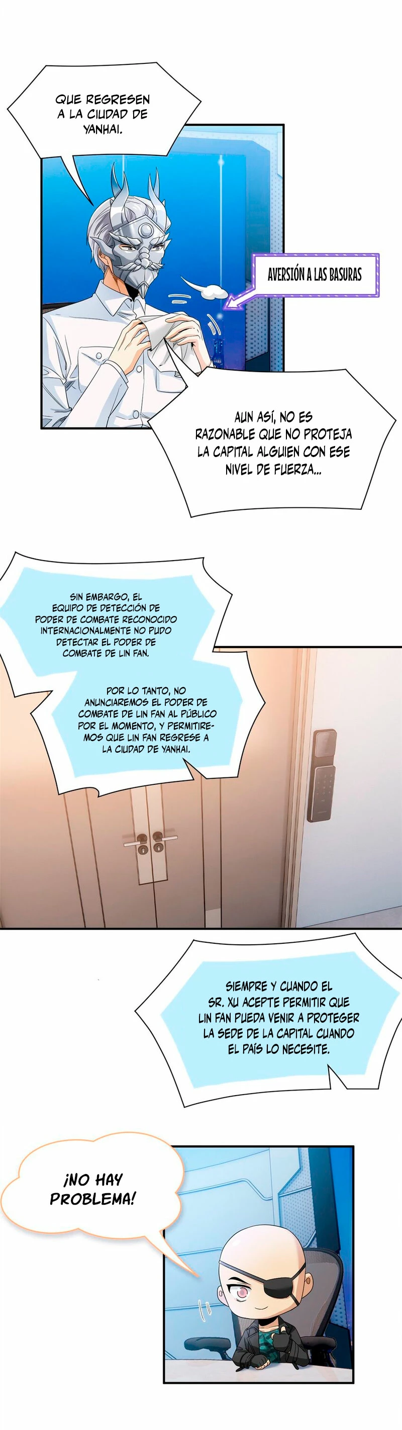 El hombre mas fuerte del manicomio > Capitulo 175 > Page 131