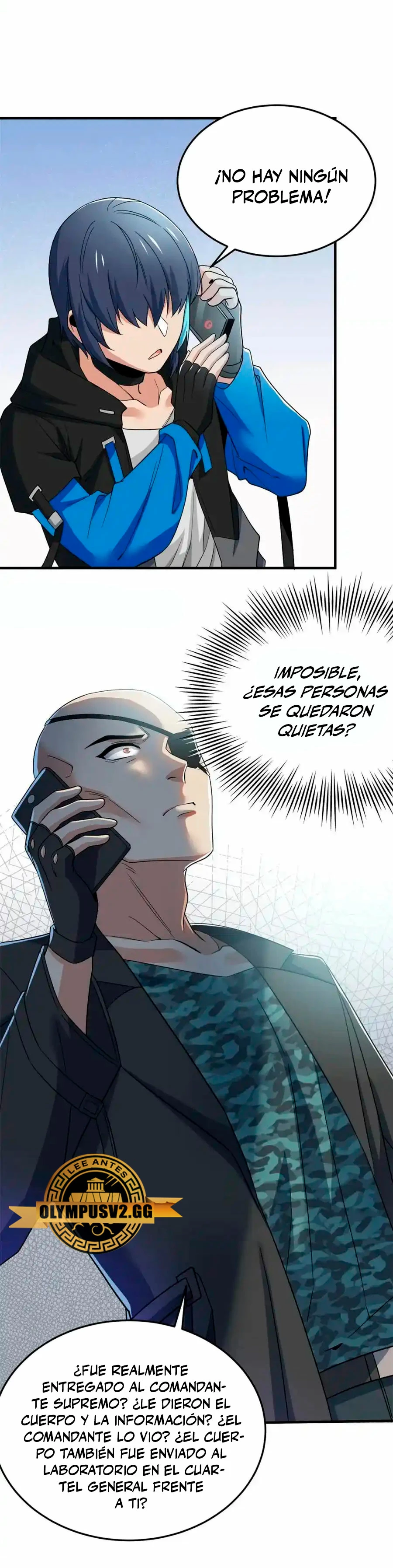 El hombre mas fuerte del manicomio > Capitulo 210 > Page 111