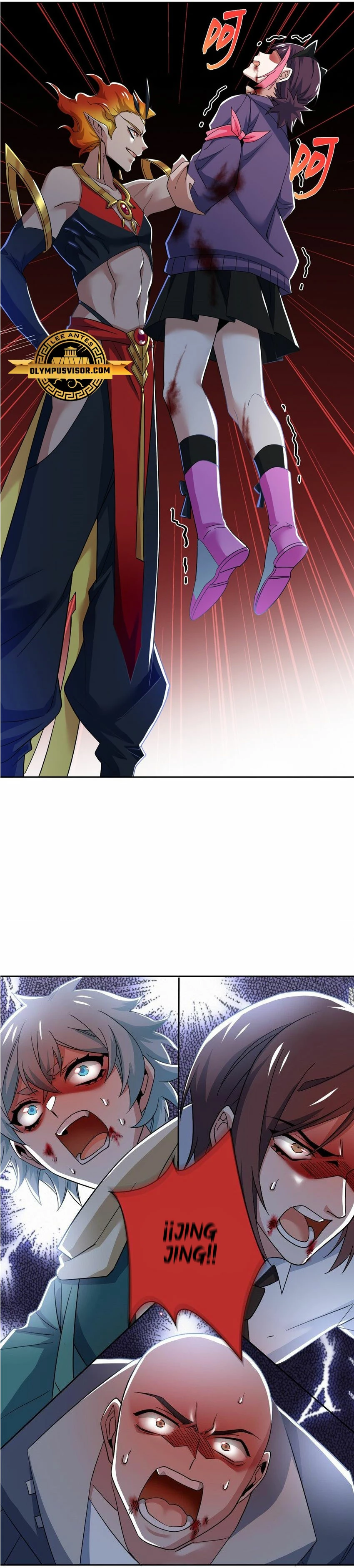 El hombre mas fuerte del manicomio > Capitulo 218 > Page 341