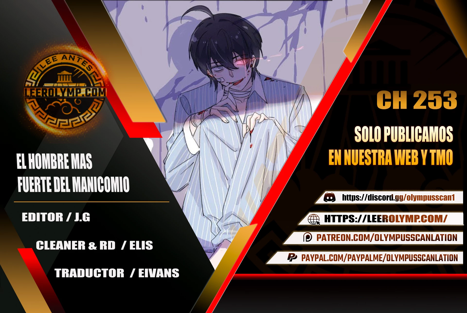 El hombre mas fuerte del manicomio > Capitulo 253 > Page 01